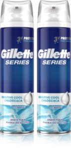 Gillette Series Sensitive Cool spumă pentru bărbierit pentru barbati