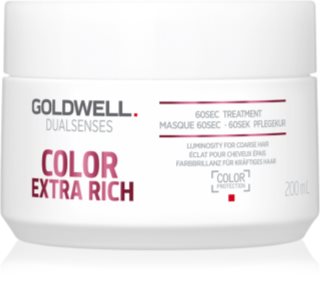 Goldwell Dualsenses Color Extra Rich mascarilla regeneradora para cabello áspero y teñido