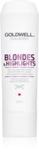 Goldwell Dualsenses Blondes & Highlights Conditioner for Blonde Hair for Yellow Tones Neutralization