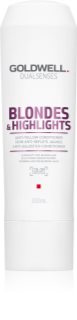 Goldwell Dualsenses Blondes & Highlights après-shampoing pour cheveux blonds anti-jaunissement