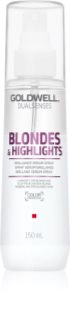 Goldwell Dualsenses Blondes & Highlights serum u spreju bez ispiranja za plavu i kosu s pramenovima