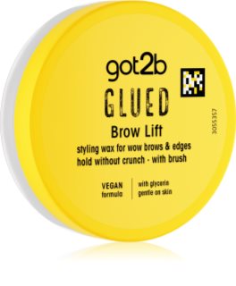 got2b Glued Brow Lift cera fissante per sopracciglia con spazzolino 12 ml