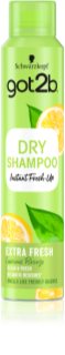 got2b Fresh it Up Extra Fresh suchý šampon pro absorpci přebytečného mazu a pro osvěžení vlasů