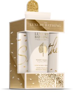 Grace Cole Luxury Bathing Warm Vanilla & Sweet Almond подаръчен комплект (за ръце и нокти)