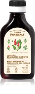 Green Pharmacy Red Peppers Burdock Oil масло от репей за стимулиране растежа на косата 100 мл.