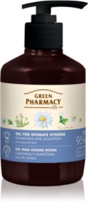 Green Pharmacy Chamomile Gel for Intimate Hygiene gel pentru igiena intima pentru piele sensibila 370 ml