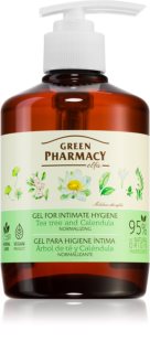 Green Pharmacy Body Care Marigold & Tea Tree gel pentru igiena intima