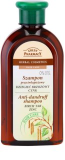 Green Pharmacy Hair Care Birch Tar & Zinc champô anticaspa