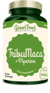 GreenFood Nutrition TribuMaca podpora potence a vitality