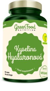 GreenFood Nutrition Kyselina Hyaluronová doplněk stravy  krásné vlasy, nehty a pokožka