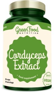 GreenFood Nutrition Cordyceps Extract podpora imunity