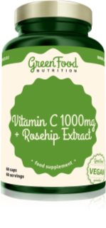 GreenFood Nutrition Vitamin C 1000 mg + Rosehip Extract