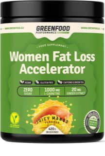 GreenFood Nutrition Performance Women Fat Loss Accelerator spalovač tuků