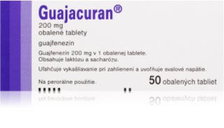 Guajacuran Guajacuran 200mg filmom obalené tablety