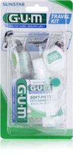 GUM TRAVEL Kit Set di Igiene Orale da viaggio/Contiene 1