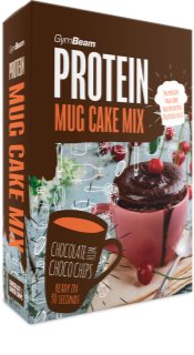 GymBeam Protein Mug Cake Mix zmes na prípravu hrnčekových koláčov s proteínom