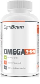 GymBeam Omega 3-6-9 podpora správného fungování organismu