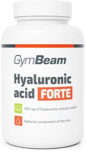 GymBeam Kyselina hyaluronová Forte doplněk stravy  pro krásné vlasy a pokožku