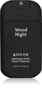 HAAN Hand Care Wood Night čisticí sprej na ruce s antibakteriální přísadou 30 ml