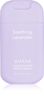 HAAN Hand Care Soothing Lavander spray de limpeza para mãos com ingrediente antibacteriana 30 ml