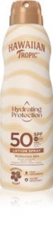 Hawaiian Tropic Hydrating Protection Lotion Spray Bräunungsspray SPF 50 220 ml