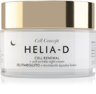 Helia-D Cell Concept crema de noche antienvejecimiento de acción completa