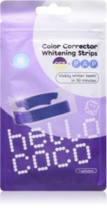 hello coco Color Corrector Whitening Strips belilni trakovi 7 kos