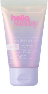 hello sunday the one that´s got it all Primer SPF 50