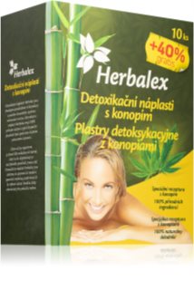 Herbalex Detoxikační náplast konopí náplast pro detoxikaci organismu