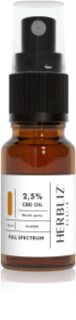 Herbliz Classic CBD Oil 2,5% ústní sprej s CBD
