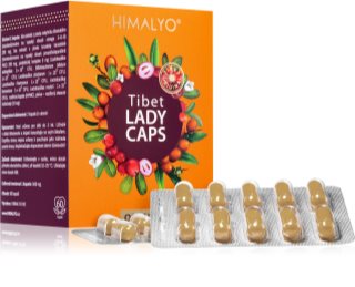 HIMALYO Tibet Lady Caps přírodní produkt himalájské medicíny pro zdraví žen