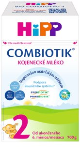 Hipp Combiotik® 2 pokračovacia mliečna dojčenská výživa v BIO kvalite
