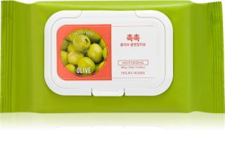 Holika Holika Daily Fresh Olive robčki za odstranjevanje najbolj obstojnih in vodoodpornih ličil