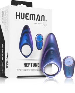 HUEMAN Neptune Vibrating Cock Ring + Remote кольцо для пениса