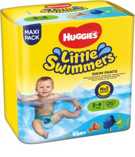 Huggies Little Swimmers 3-4 vandeniui atsparios sauskelnės