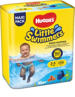 Huggies Little Swimmers 2-3 vandeniui atsparios sauskelnės
