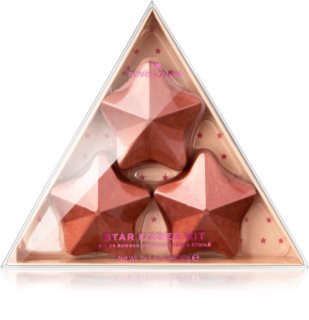 I Heart Revolution Fizzer Kit Star Farverige og brusende badetabletter