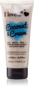 I love... Coconut & Cream scrub doccia