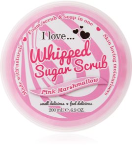 I love... Pink Marshmallow scub allo zucchero