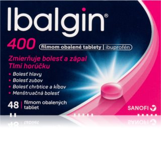 Ibalgin Ibalgin  400mg filmom obalené tablety