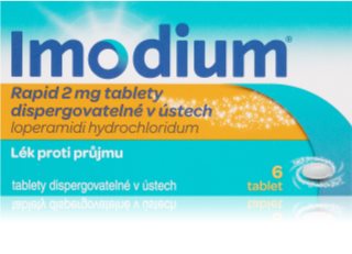 Imodium Imodium Rapid 2mg tablety dispergovatelné v ústech