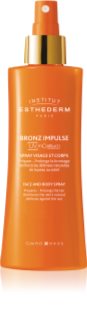 Institut Esthederm Bronz Impulse emulsão em spray para um rápido e duradouro bronzeado do rosto e corpo