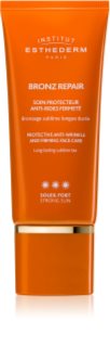 Institut Esthederm Bronz Repair creme facial reafirmante antirrugas de alta proteção UV
