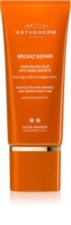 Institut Esthederm Bronz Repair creme facial reafirmante antirrugas com proteção UV média