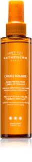 Institut Esthederm Sun Care Protective Sun Care Oil For Body And Hair універсальна олійка для засмаги для тіла та волосся з високим ступенем UV захисту