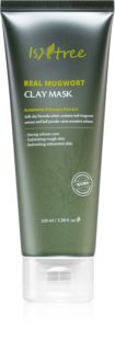 Isntree Real Mugwort Deep Cleansing Mask for problematic and oily skin