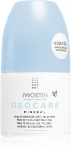 Iwostin Deocare Mineral antitranspirante roll-on para pieles muy sensibles con minerales