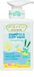Jack N’ Jill Simplicity нежен душ гел и шампоан за деца 2 в 1