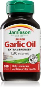 Jamieson Super Cesnakový Olej 1500mg výživový doplnok na podporu imunitného systému