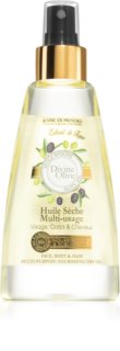Jeanne en Provence Divine Olive Torr olja för ansikte, kropp och hår